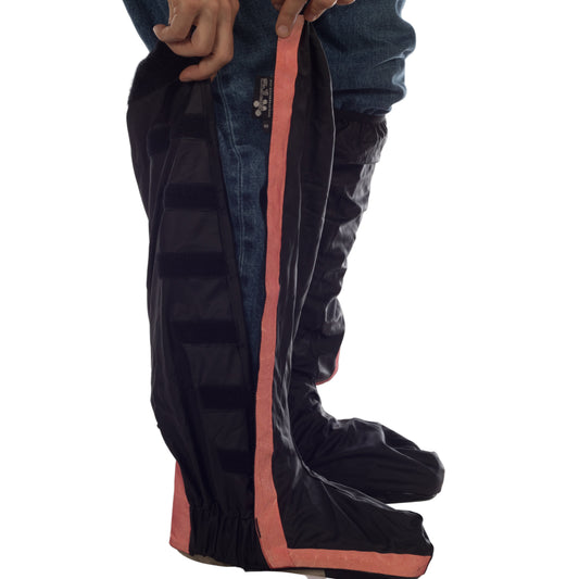 SAVATSECH - La sur-chaussure vélo Chic, pratique et efficace Noir