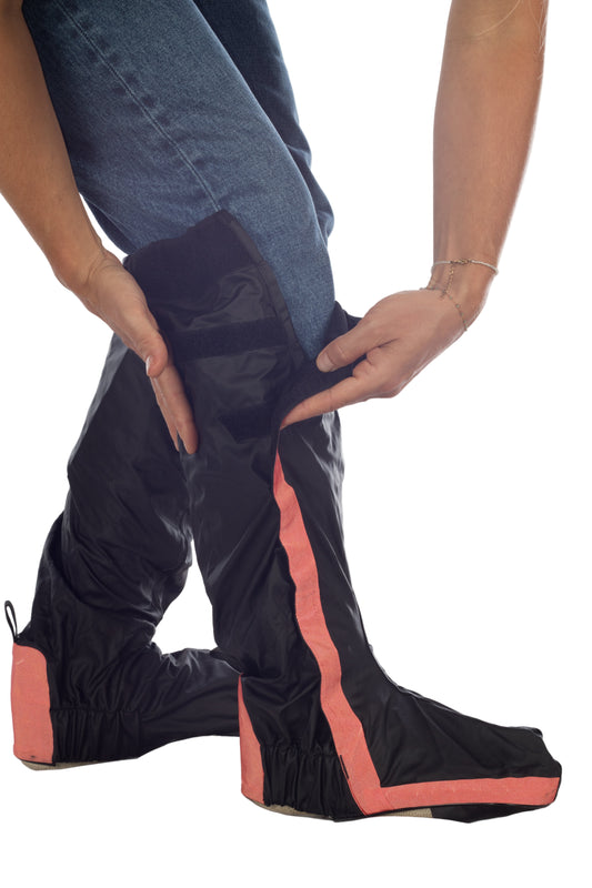 SAVATSECH - La sur-chaussure vélo Chic, pratique et efficace Jaune