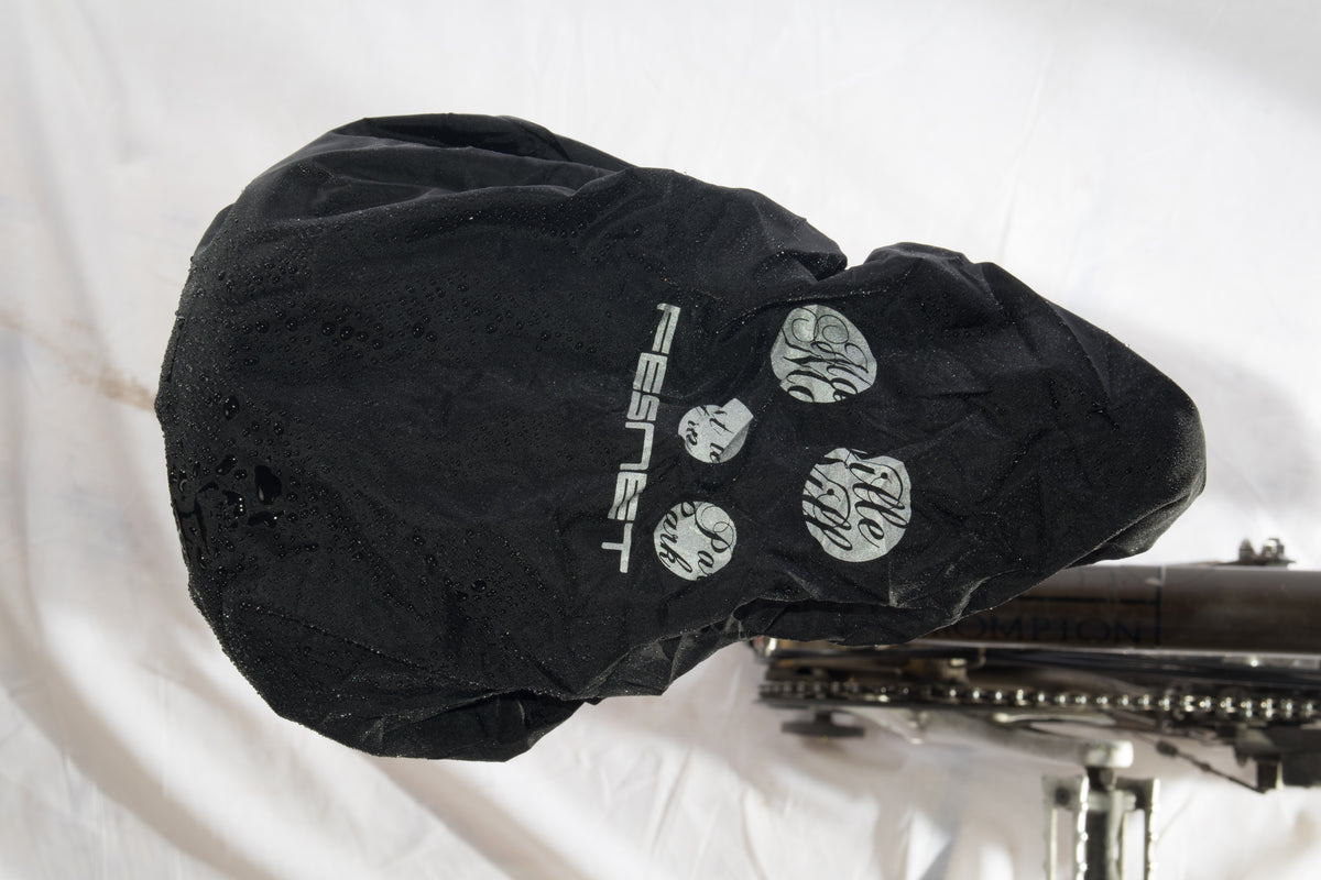 Lot 6 Housses De Selle Vélo Imperméables – Protection Pluie Et Poussière Avec Élastique (Noir)