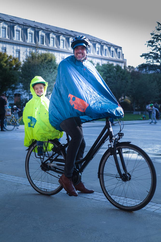 FULAP Junior - Cape de pluie vélo enfant