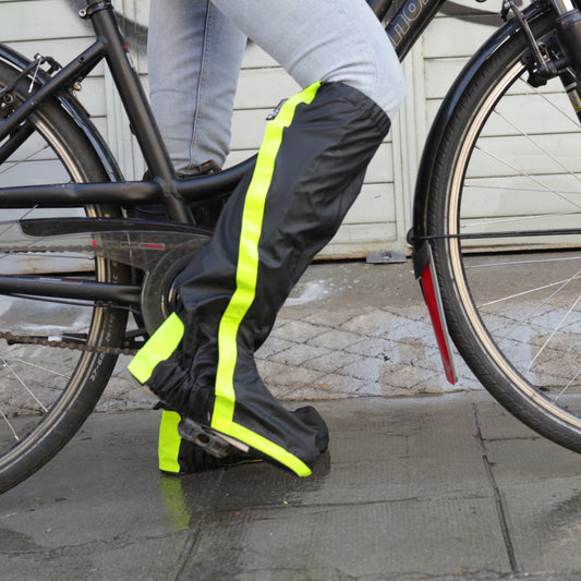 SAVATSECH - La sur-chaussure vélo Chic, pratique et efficace Jaune
